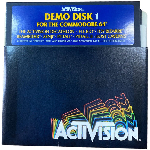 Activision Demo Disc 1 - Commodore 64 - Premium Video Games - Just $10.99! Shop now at Retro Gaming of Denver