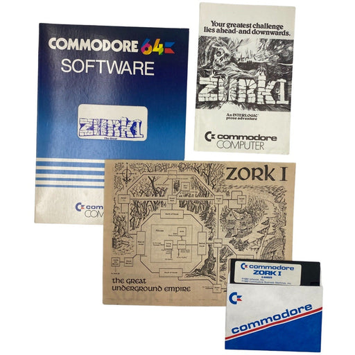 Zork I The Great Underground Empire - Commodore 64 - Premium Video Games - Just $74.99! Shop now at Retro Gaming of Denver