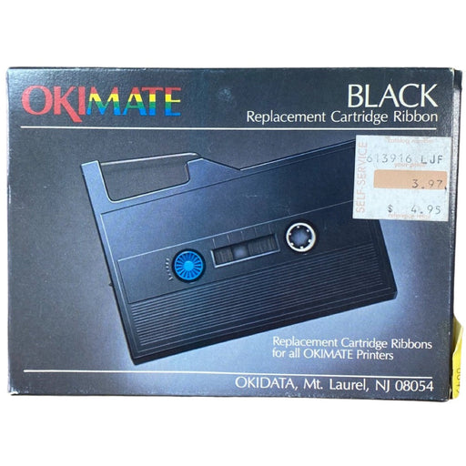 Okimate Replacement Printer Cartridge Ribbon Black - Premium Video Games - Just $9.99! Shop now at Retro Gaming of Denver