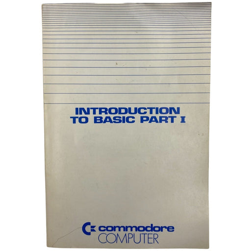 Introduction to Basic Part I - Premium Books & Manuals - Just $14.99! Shop now at Retro Gaming of Denver