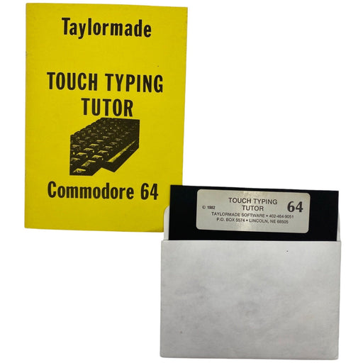 Taylormade Touch Typing Tutor - Commodore 64 - Premium Video Games - Just $12.99! Shop now at Retro Gaming of Denver