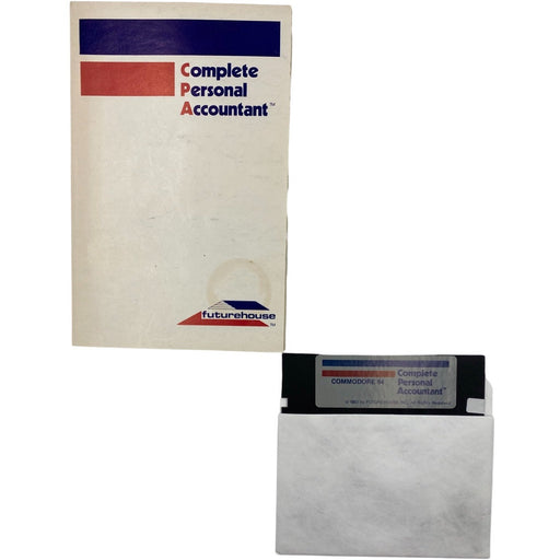 Complete Personal Accountant  - Commodore 64 - Premium Video Games - Just $39.99! Shop now at Retro Gaming of Denver