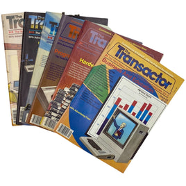 Top view of The Transactor Magazine -1985 - Commodore News/Tech Journal