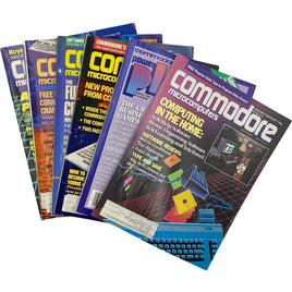 Top view of Commodore Microcomputer Magazine (1985)