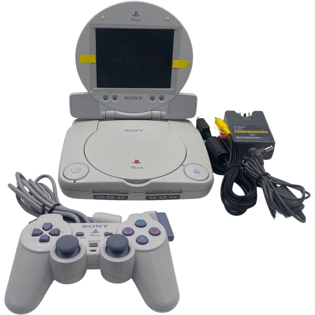 PSOne Slim Console With LCD Screen Combo - Playstation| Retro Gaming of ...