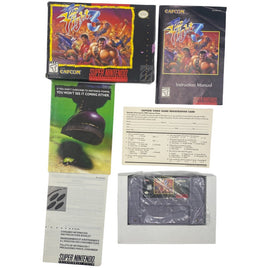 Top view of all contents of Final Fight 3 - Super Nintendo