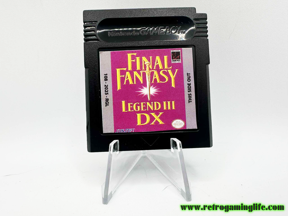 Final Fantasy Legend III DX (Game Boy Color Reproduction) - for just $19.99! 