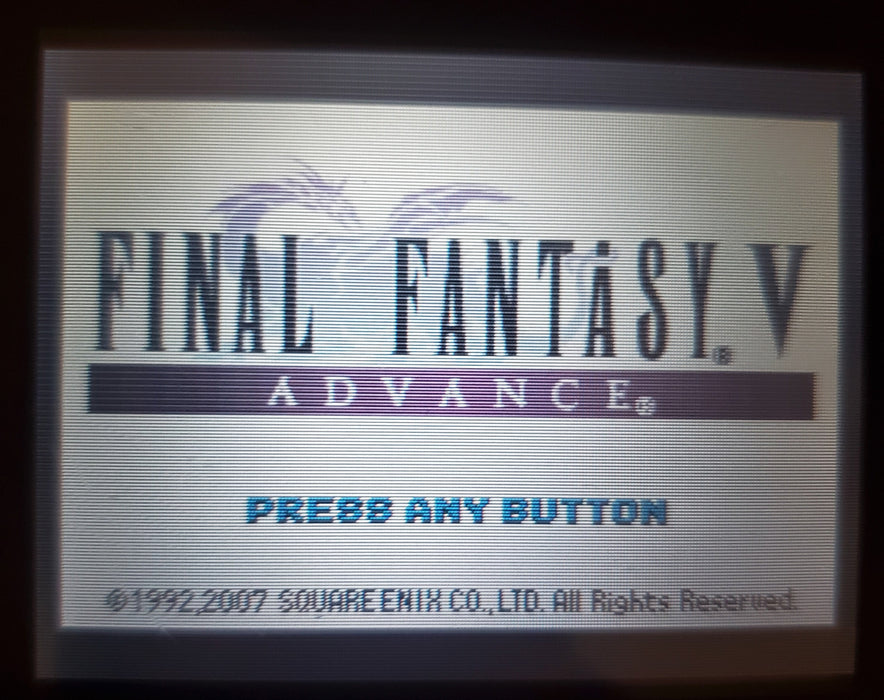 Final Fantasy V 5 Advance GBA Video Game Boy Advance Nintendo 2006 - for just $12! 