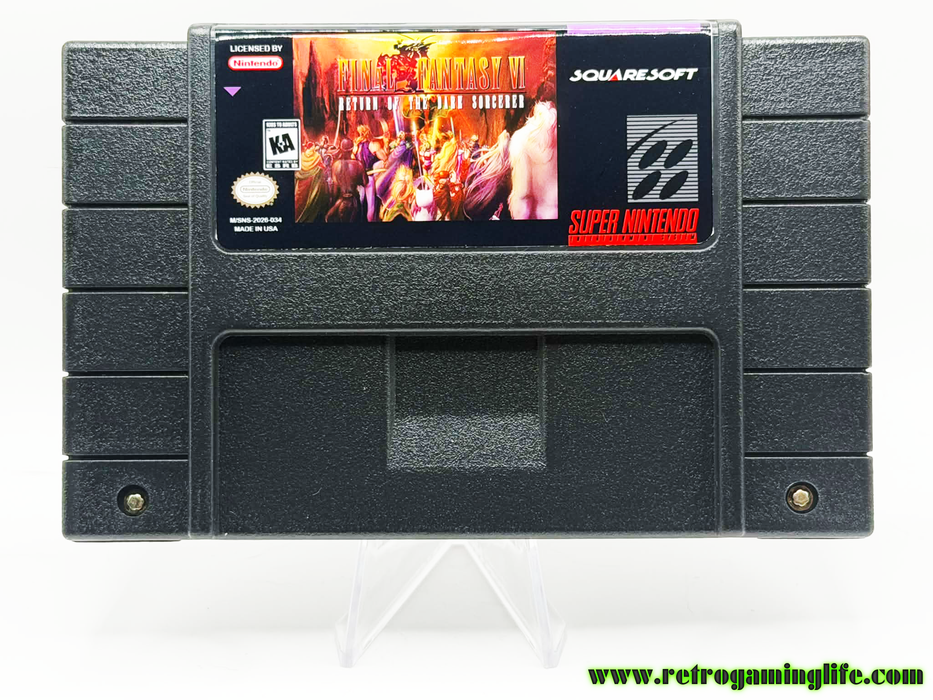 Final Fantasy VI: Return of the Dark Sorcerer – SNES Reproduction - for just $54.99! 