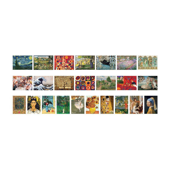 Fine Art Christmas Advent Calendar - 24 Set of 50 Piece Mini Jigsaw Puzzles Eurographics - for just $44.99! 
