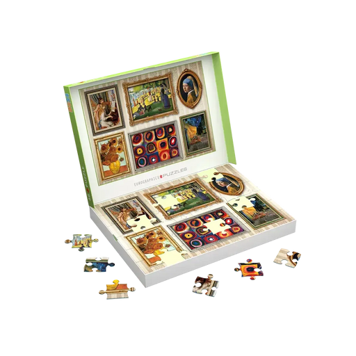 Fine Art Gallery Wall 48 Connecting Pieces Jigsaw Puzzle Eurographics - for just $19.99! 