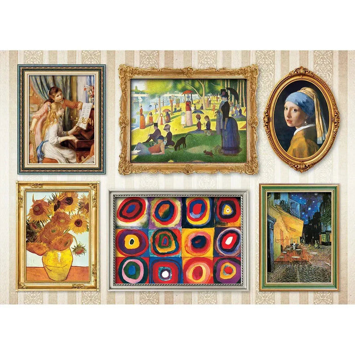 Fine Art Gallery Wall 48 Connecting Pieces Jigsaw Puzzle Eurographics - for just $19.99! 