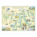 Finger Lakes New York 1000 Piece Jigsaw Puzzle Xplorer Maps - for just $24.99! 
