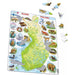 Finland Map & Animals 78 Piece Tray Jigsaw Puzzle Larsen - for just $11.99! 