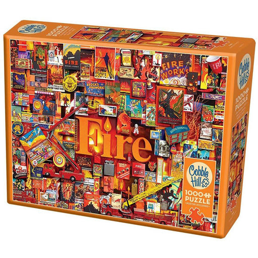 Fire 1000 Piece Jigsaw Puzzle Cobble Hill - for just $19.99! 