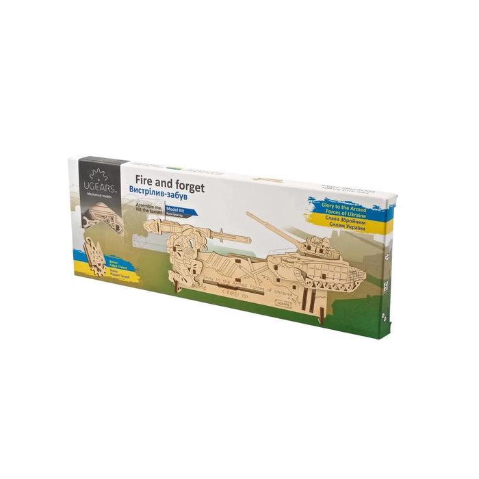 Fire and Forget Wood Model Kit UGEARS - for just $15.99! 