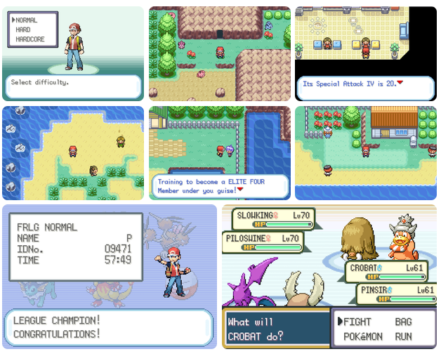 Pokemon FireRed ReIgnited GBA Pokemon ROM Hack Video Game Boy Advance - for just $19.49! 