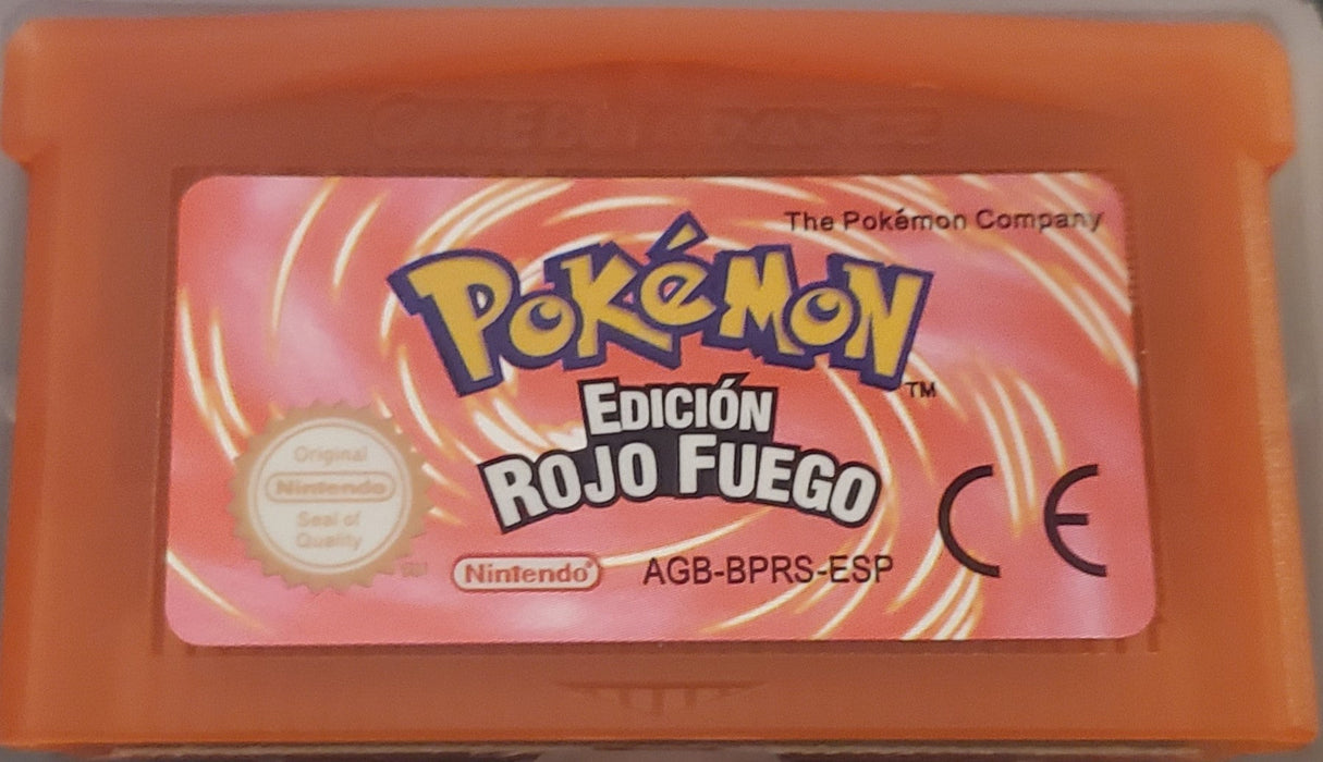 Pokemon Emerald FireRed Ruby Sapphire GBA Video Game French German - for just $12! 