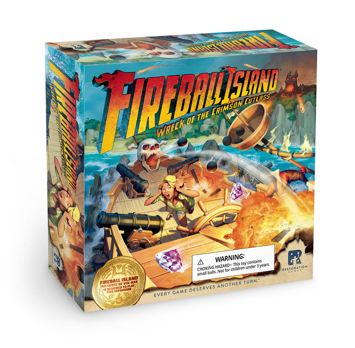 Fireball Island: Wreck of the Crimson Cutlass Expansion - for just $39.95! 