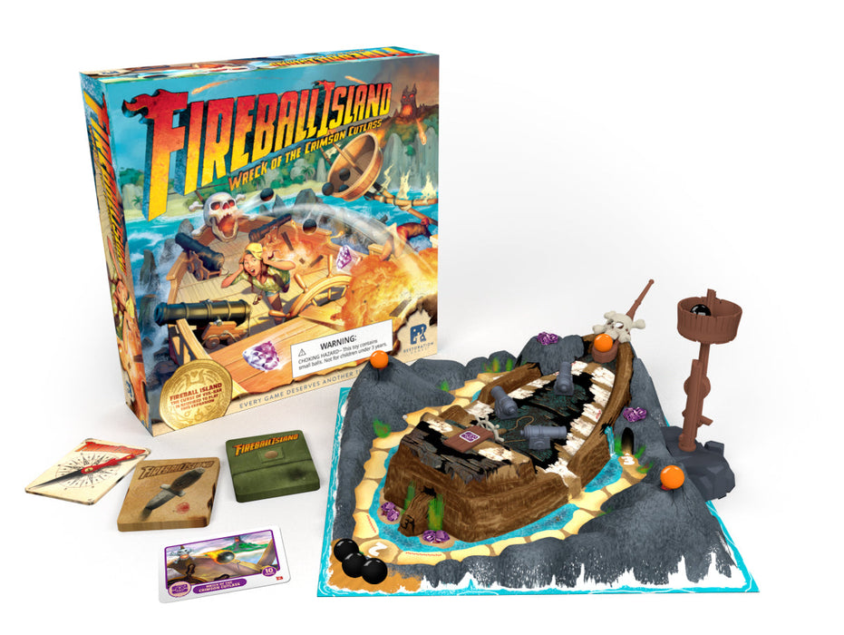 Fireball Island: Wreck of the Crimson Cutlass Expansion - for just $39.95! 