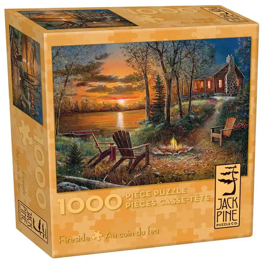 Fireside 1000 Piece Jigsaw Puzzle Jack Pine - for just $14.99! 