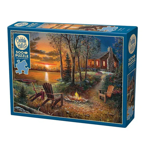 Fireside 500 Piece Jigsaw Puzzle Cobble Hill - for just $17.99! 