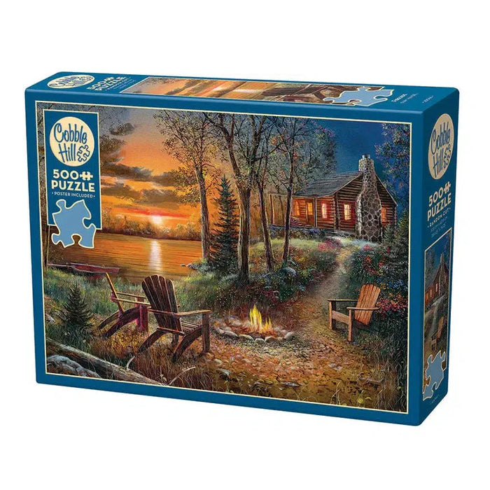 Fireside 500 Piece Jigsaw Puzzle Cobble Hill - for just $17.99! 