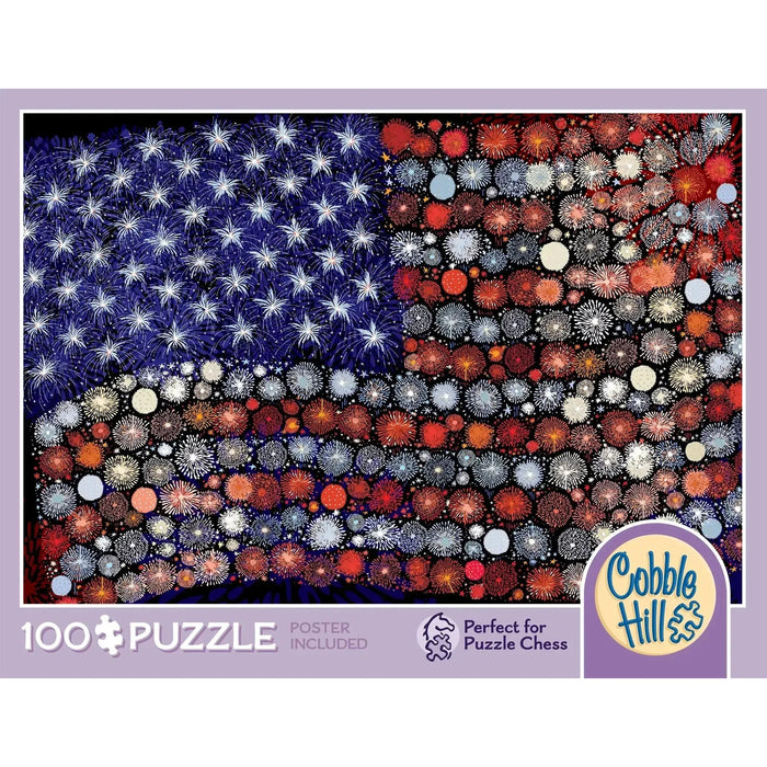 Fireworks 100 Large Piece Jigsaw Puzzle Cobble Hill - for just $14.99! 