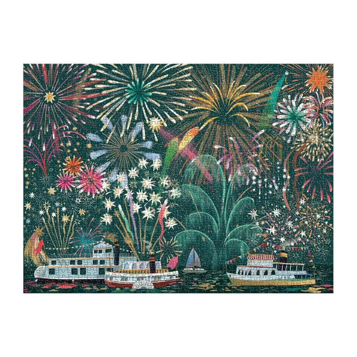 Fireworks Jubilee 1000 Piece Jigsaw Puzzle Galison - for just $21.99! 