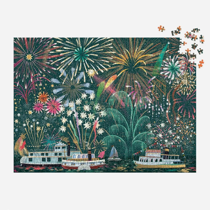 Fireworks Jubilee 1000 Piece Jigsaw Puzzle Galison - for just $21.99! 