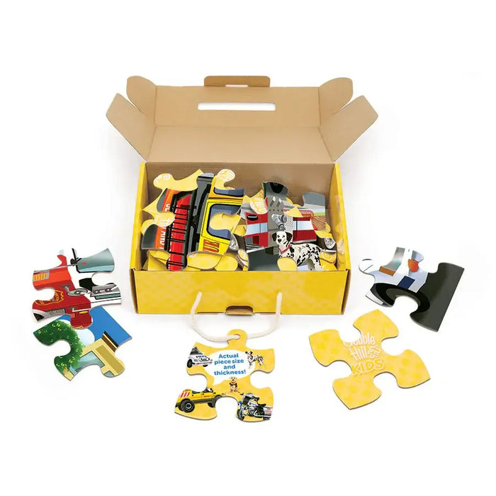First Responders 35 Piece Floor Jigsaw Puzzle Cobble Hill - for just $19.99! 