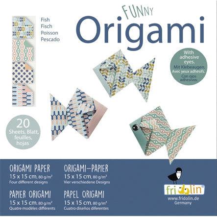 Fish Funny Origami Kit Fridolin - for just $5.99! 