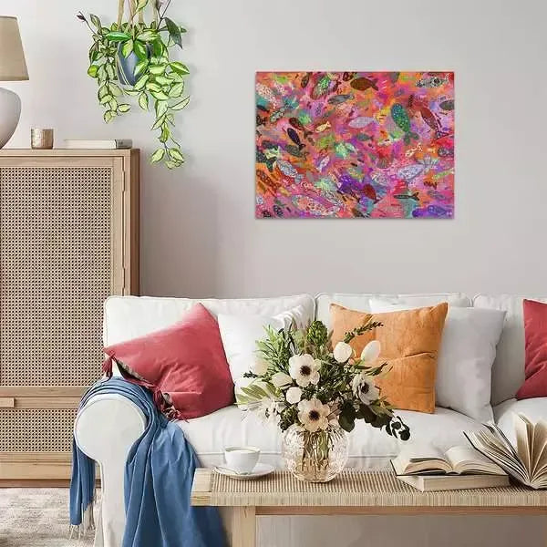 Fish in Fuchsia 500 Piece Jigsaw Puzzle Ravensburger - for just $19.99! 