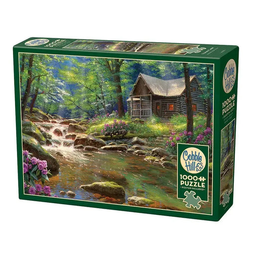 Fishing Cabin 1000 Piece Jigsaw Puzzle Cobble Hill - for just $19.99! 