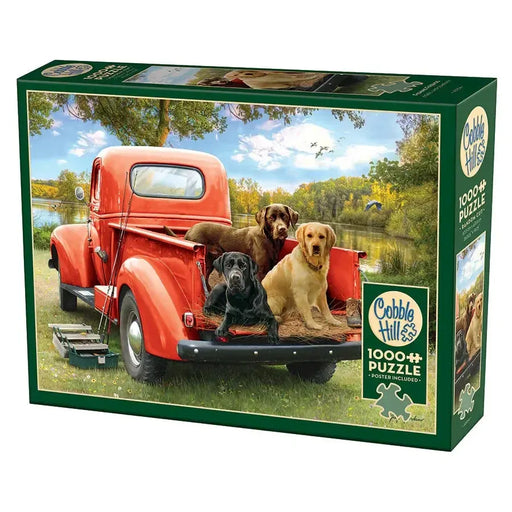 Fishing Friends 1000 Piece Jigsaw Puzzle Cobble Hill - for just $19.99! 