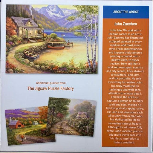 Fishing at the Lake Home Sweet Home 300 Piece Jigsaw Puzzle Leap Year - for just $14.99! 