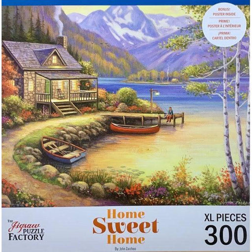 Fishing at the Lake Home Sweet Home 300 Piece Jigsaw Puzzle Leap Year - for just $14.99! 
