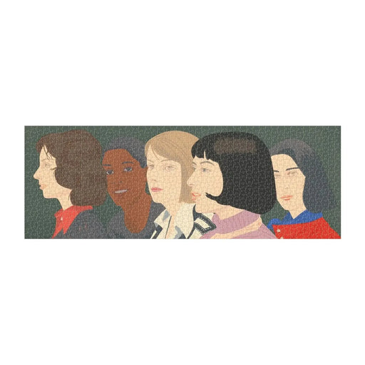 Five Women by Alex Katz 1000 Piece Panoramic Jigsaw Puzzle Galison - for just $19.99! 