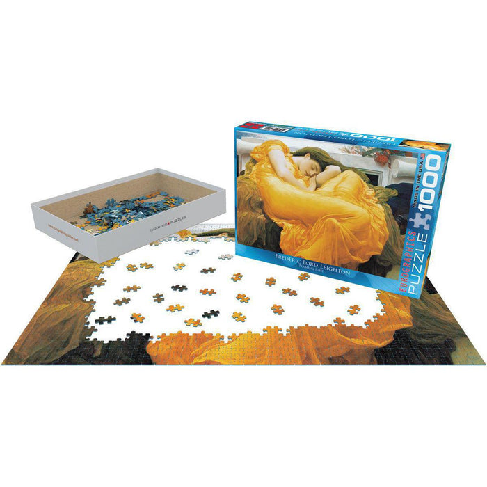 Flaming June 1000 Piece Jigsaw Puzzle Eurographics - for just $19.99! 