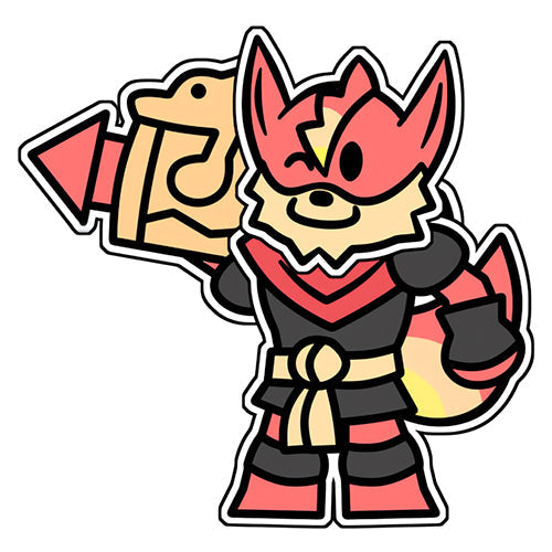 Flare Wolf (Sticker) - for just $3! 