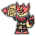 Flare Wolf (Sticker) - for just $3! 