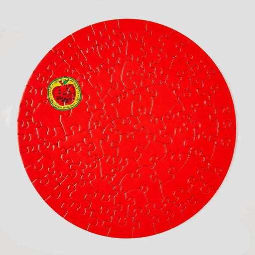 Flat Apple 81 Piece Round Jigsaw Puzzle Le Puzz - for just $24.99! 