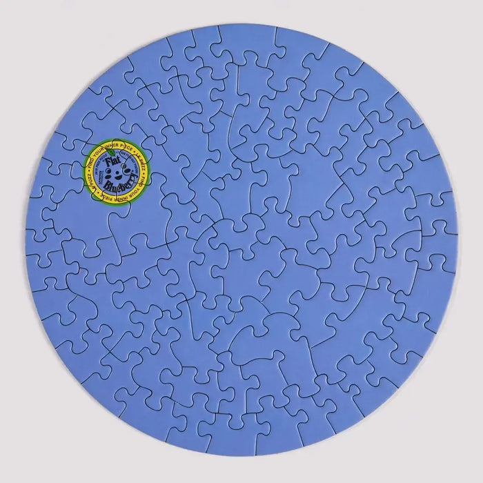 Flat Blueberry 81 Piece Round Jigsaw Puzzle Le Puzz - for just $24.99! 