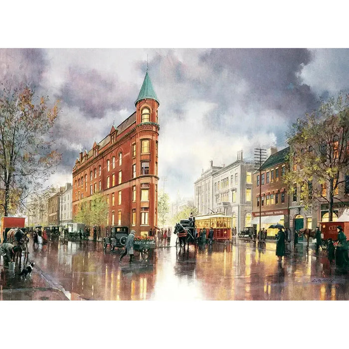 Flat Iron 1000 Piece Jigsaw Puzzle Cobble Hill - for just $19.99! 