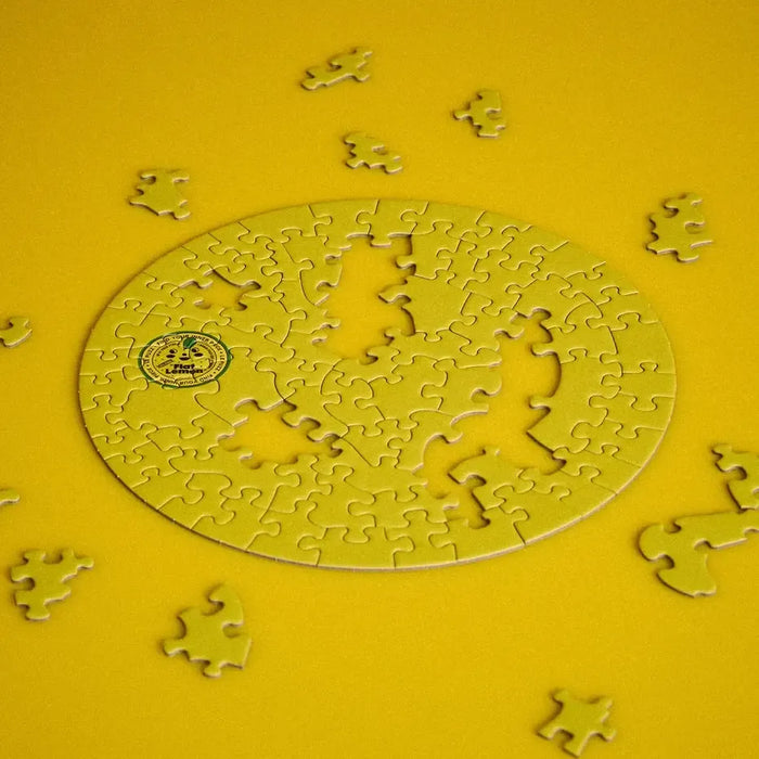 Flat Lemon 81 Piece Round Jigsaw Puzzle Le Puzz - for just $24.99! 