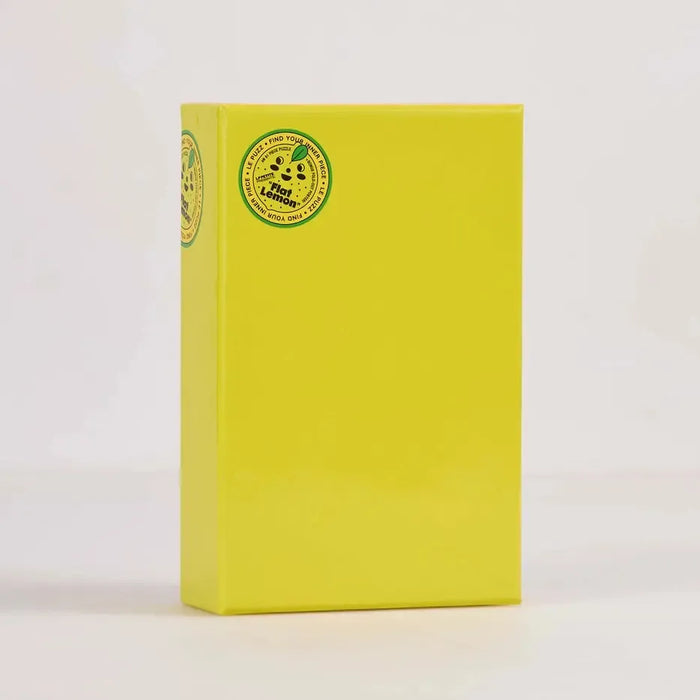 Flat Lemon 81 Piece Round Jigsaw Puzzle Le Puzz - for just $24.99! 