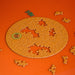 Flat Orange 81 Piece Round Jigsaw Puzzle Le Puzz - for just $24.99! 