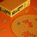 Flat Orange 81 Piece Round Jigsaw Puzzle Le Puzz - for just $24.99! 