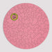 Flat Pink Grapefruit 81 Piece Round Jigsaw Puzzle Le Puzz - for just $24.99! 
