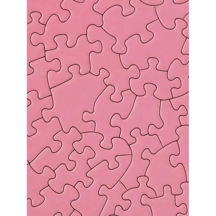 Flat Pink Grapefruit 81 Piece Round Jigsaw Puzzle Le Puzz - for just $24.99! 
